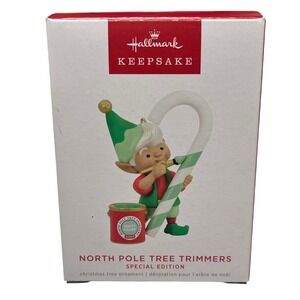 Hallmark North Pole Tree Trimmer Special‎ Limited Edition Keepsake Ornament 2022